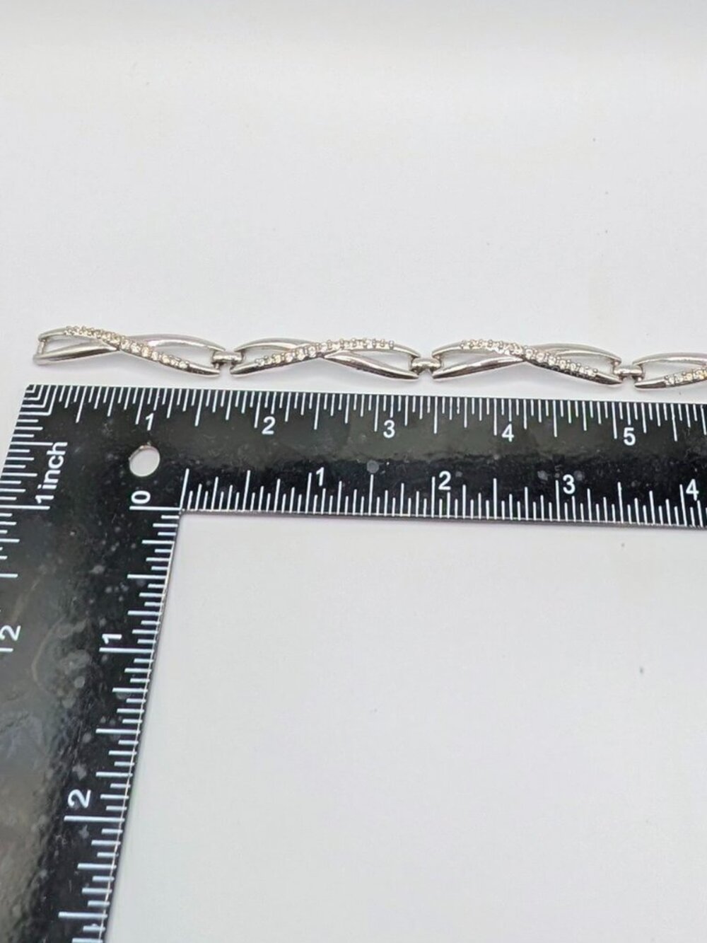 Swarovski Authentic Infinity Link Bracelet - Vintage - Picture 12 of 14